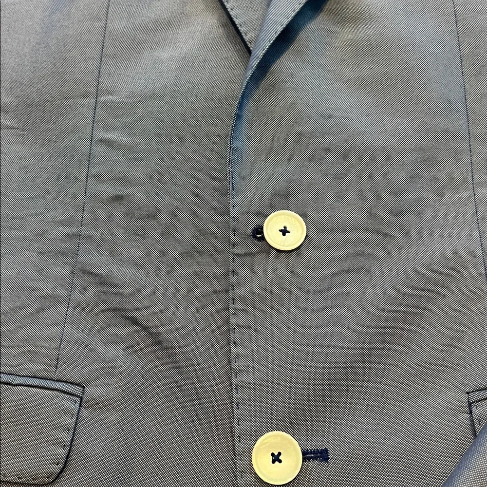 Men’s Zara Blazer Blue Size US 38 - Picture 5 of 10